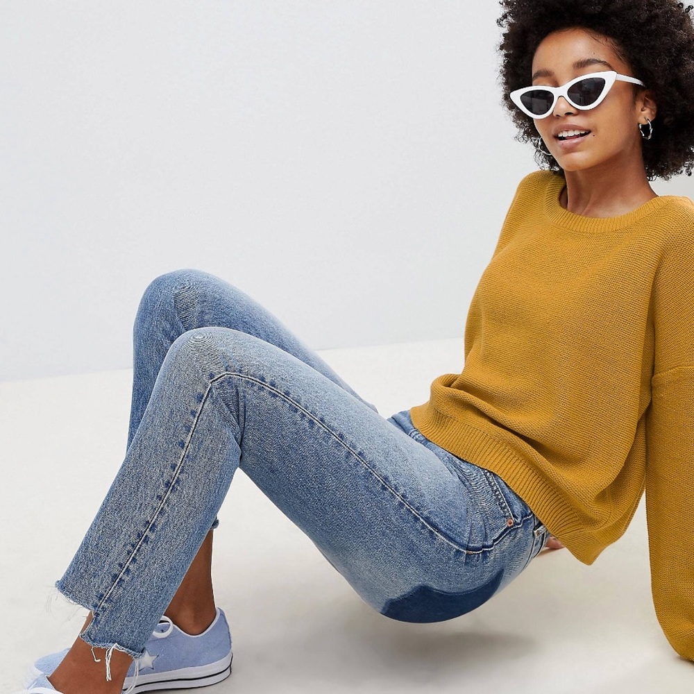 SOLD!!!! ASOS brave soul grunge round neck sweater